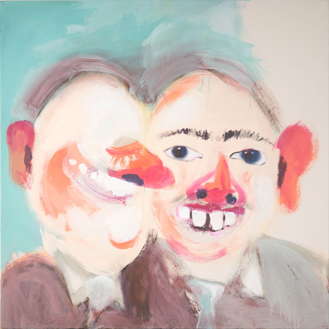 Les petits cochons, 100 x 100 cm, 2010