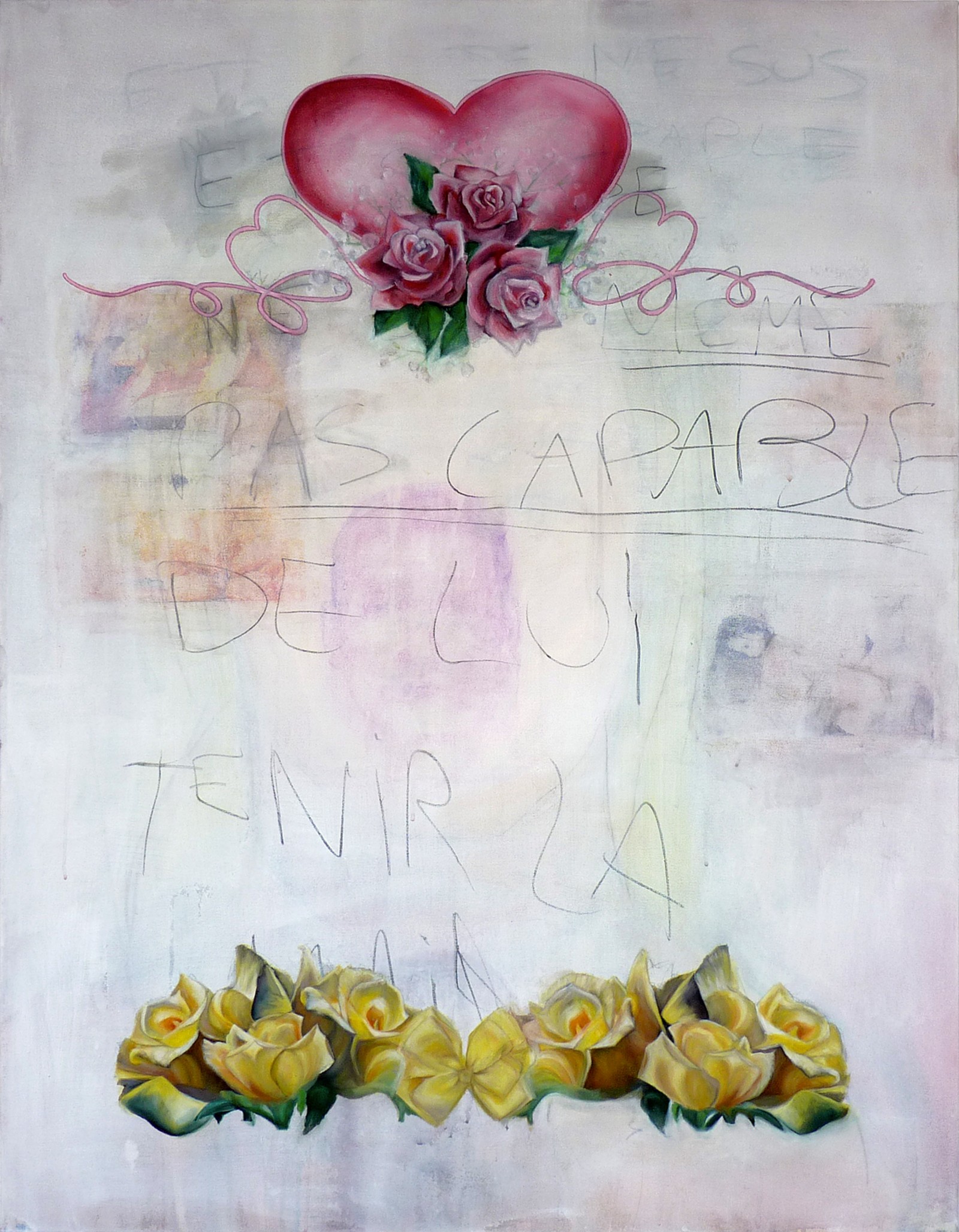 Et mon coeur à la fête, 116 x 89 cm, 18092015