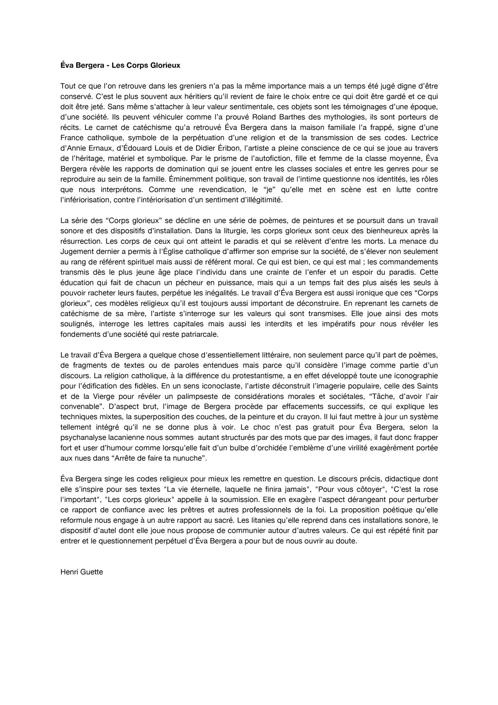 Microsoft Word - Eva-Bergera par Henri-Guette.docx